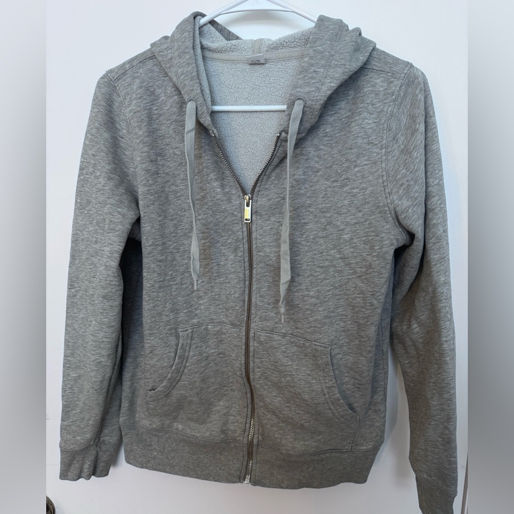 Old Navy Gray Zip-Up Hoodie